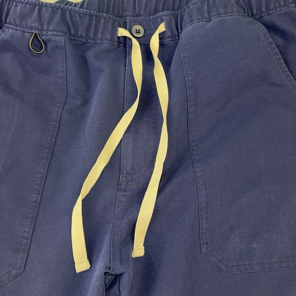 Men's FIGS Cairo Cargo Healthcare Nurse Scrub Pants Blue Size L